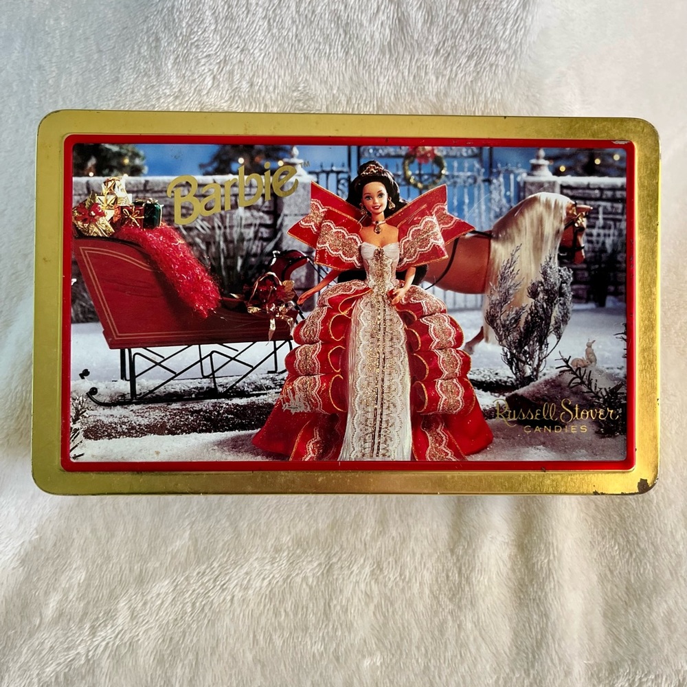 Vintage Barbie Tin